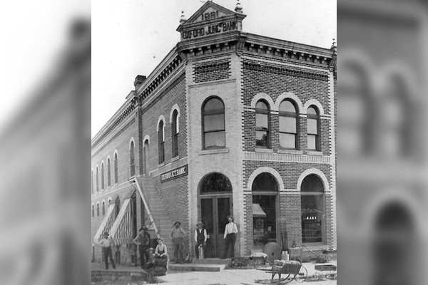 Oxford Junction Savings Bank, built in 1881